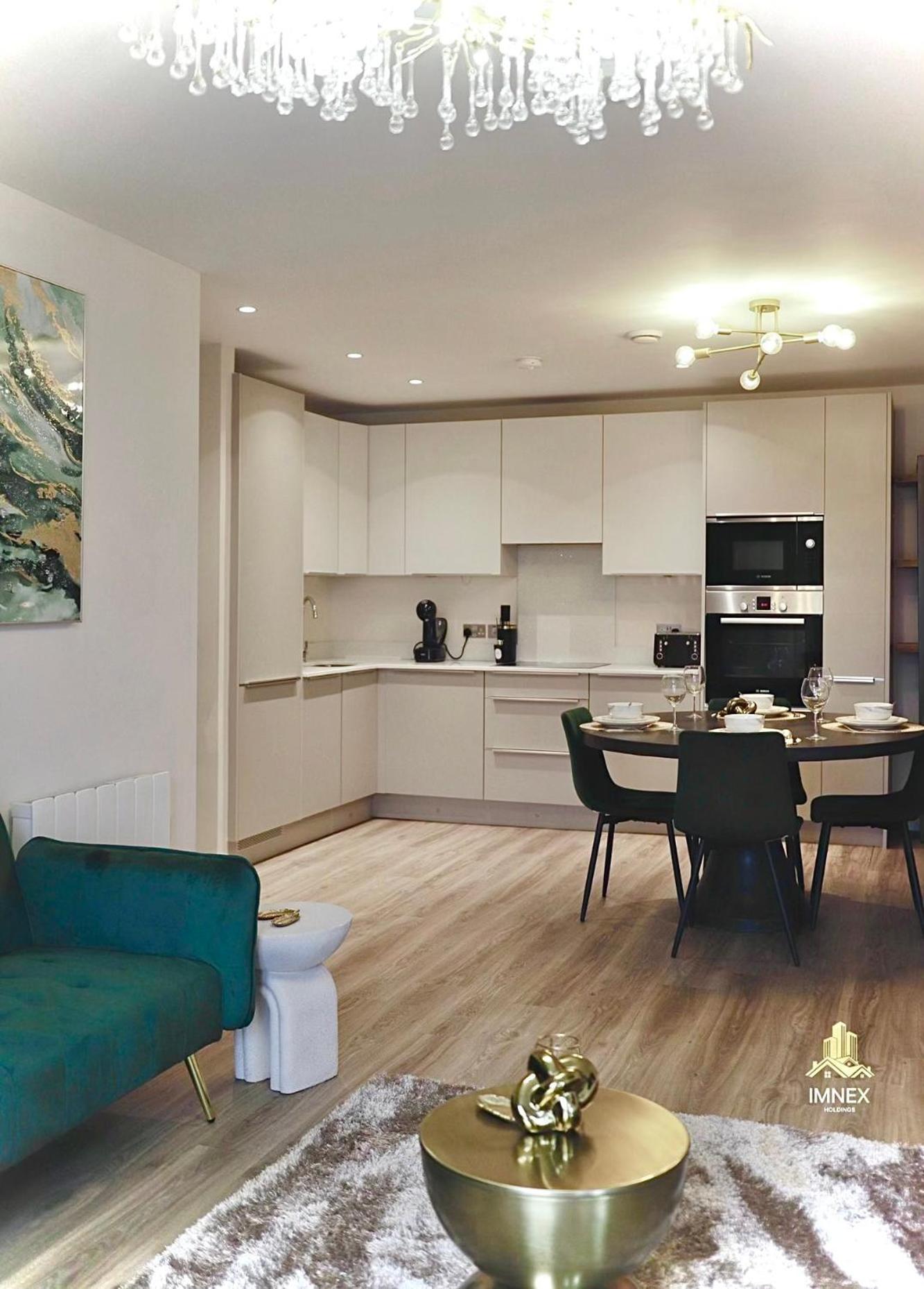 2Br Luxury Flat Belfast City Centre , Free Snacks & Free Netflix Luaran gambar