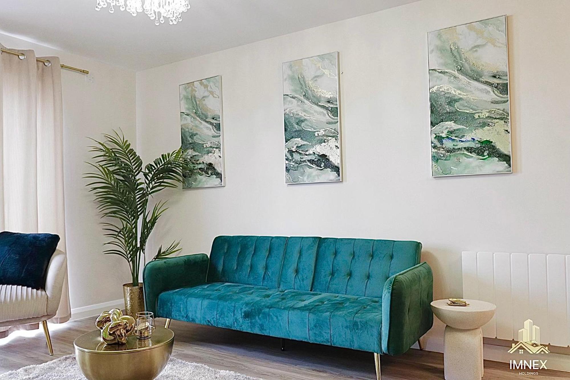 2Br Luxury Flat Belfast City Centre , Free Snacks & Free Netflix Luaran gambar